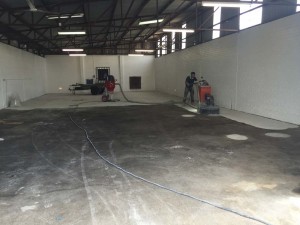 Concrete Grinding Factory Commercial Space