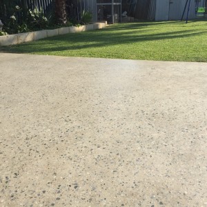 polished concrete terrace floors