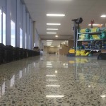 polished retail concrete flooring