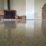 polished concrete home renovation