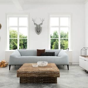 Warehouse living room style